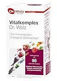 Vitalkomplex von Dr. Wolz, Mikronährstoff-Konzentrat, für das Immunsystem, enthält Vitamine, Mineralstoffe und Spurenelemente, 500 ml