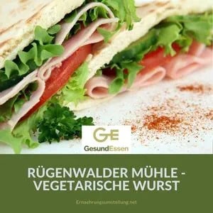 Rügenwalder Mühle – Vegetarische Wurst