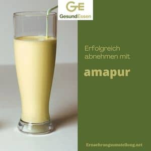 Erfolgreich Abnehmen mit amapur