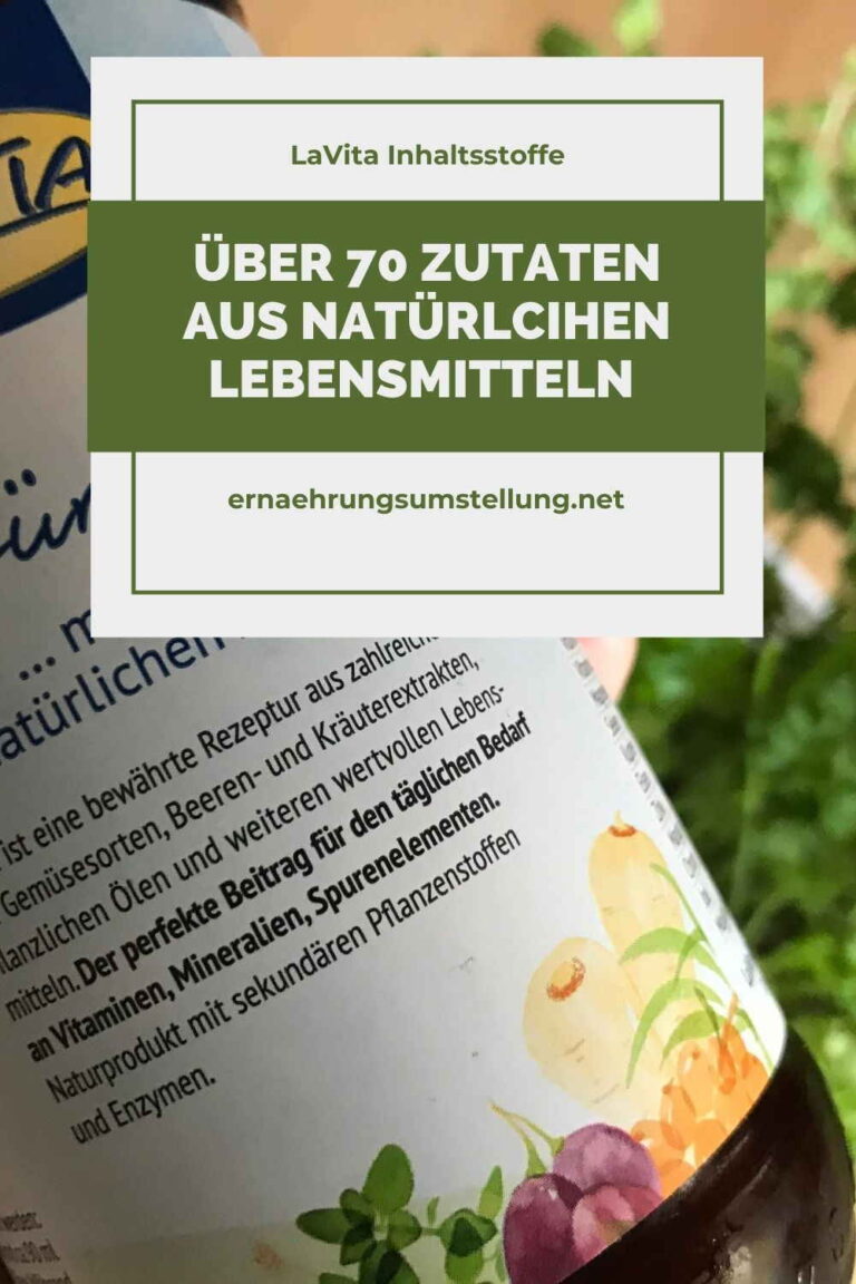 LaVita Vitalstoffkonzentrat Im Test - Kritik Und Erfahrungen