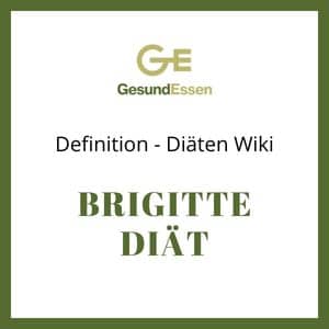 Brigitte Diät Definition