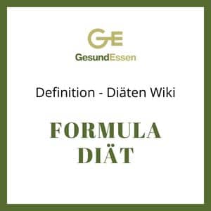 Formula Diät Definition