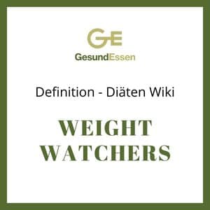 Weight Watchers Defintion