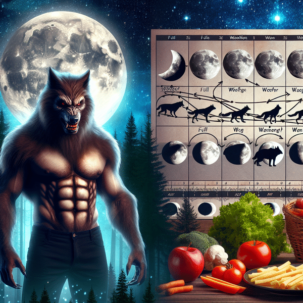  Verliere Gewicht mit dem Mondzyklus - Werwolf-Diät erklärt