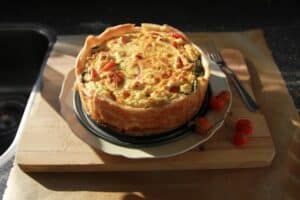 Essen mit Q: Quiche Lorraine